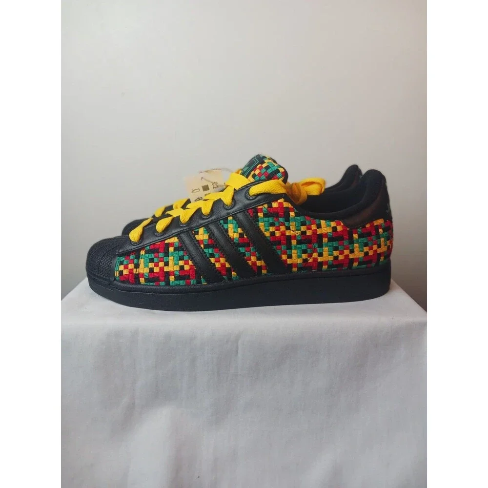 Bob Marley x adidas Superstar II Jamaica Sneakers Men's 10.5 IH9785